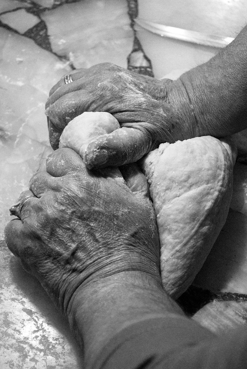 hands, dough, flour, kitchen, knead, bread, hand, job, cook, cooking, baker, hands, flour, knead, knead, knead, knead, knead, baker, baker, baker, baker, baker
